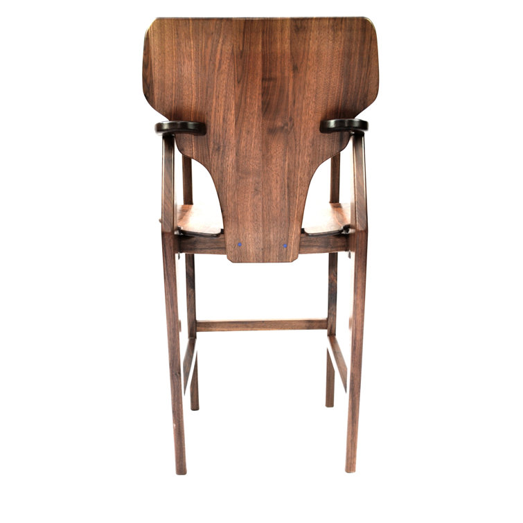 Janosi Design Manhattan Solid Wood Stool Wayfair Canada